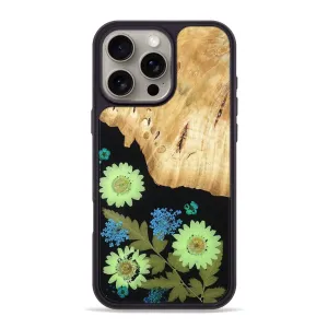 Iphone 16 Pro Max Wood Phone Case - Rhea (Bloom, 781641) Anti Glare