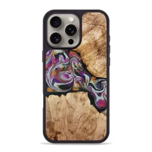 Iphone 16 Pro Max Wood Phone Case - Sariyah (Green, 778603) Anti Scratch Shield Scratch Proof