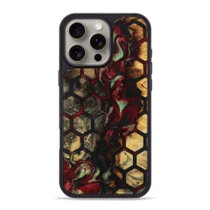 Screen Guard Tempered Glass Iphone 16 Pro Max Wood Phone Case - Kallie (Pattern, 781749)