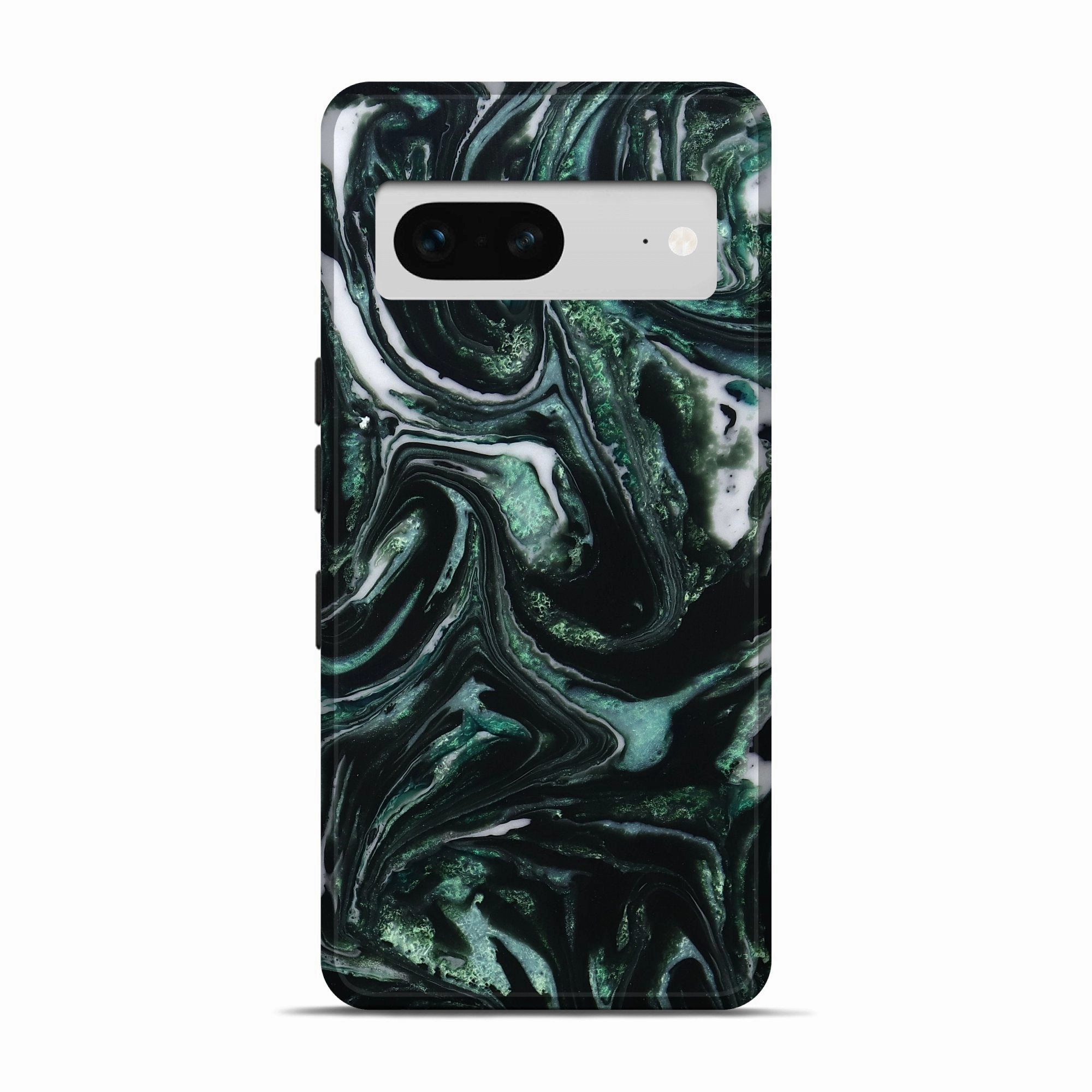 Pixel 7 Resinart Live Edge Phone Case - Capri (Green, 781238) Anti Finger Grease Film Screen Guard