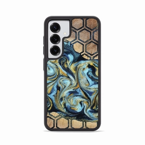 Anti Finger Smudge Galaxy S25 Wood Phone Case - Chelsi (Pattern, 777757)