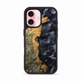 Crystal Clear Iphone 16 Wood Phone Case - Devyn (Cosmos, 781914)