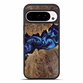 Pixel 10 Pro Xl Wood Phone Case - Zion (Blue, 780056) Easy Apply