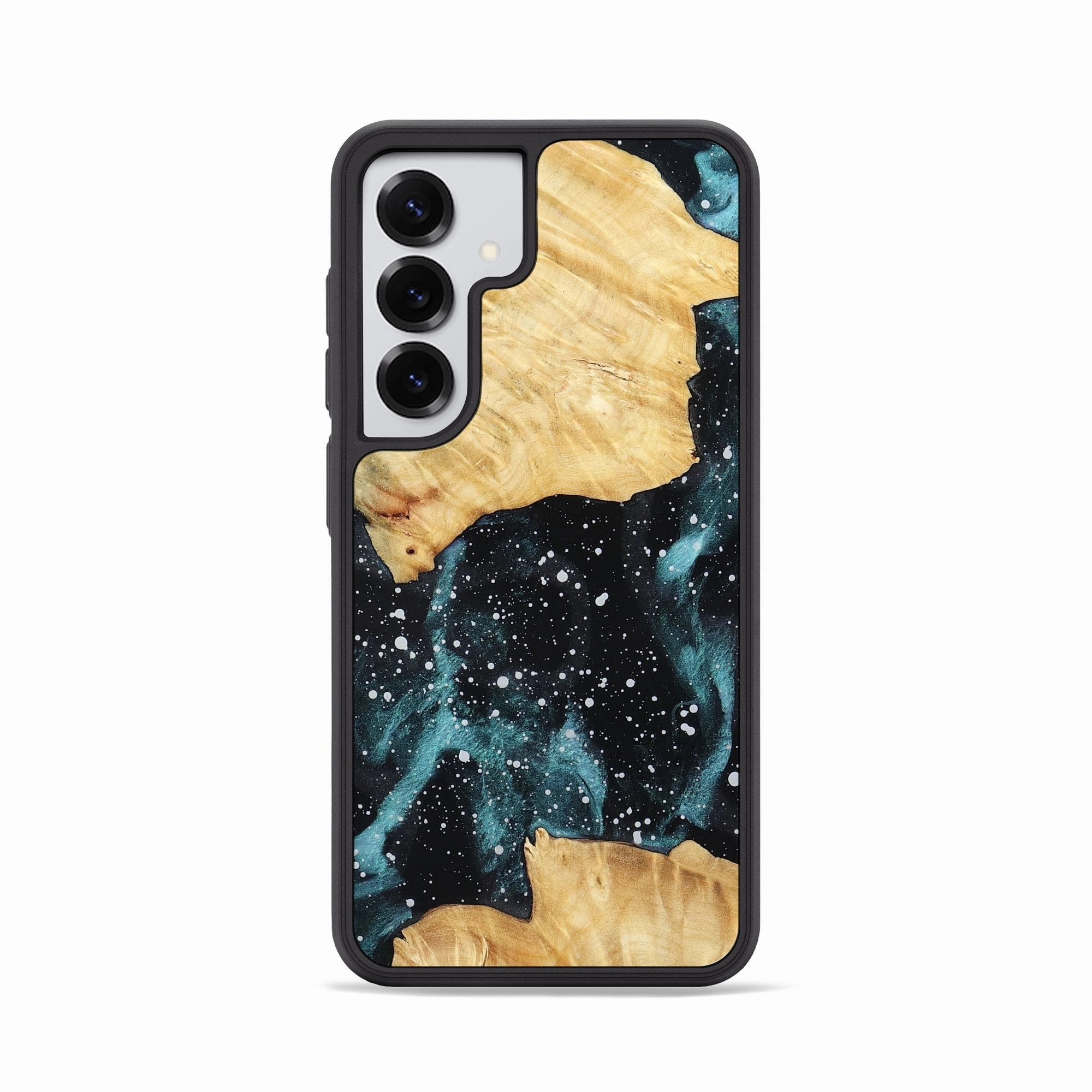 Tempered Glass Galaxy S25 Wood Phone Case - Alexis (Cosmos, 781900)