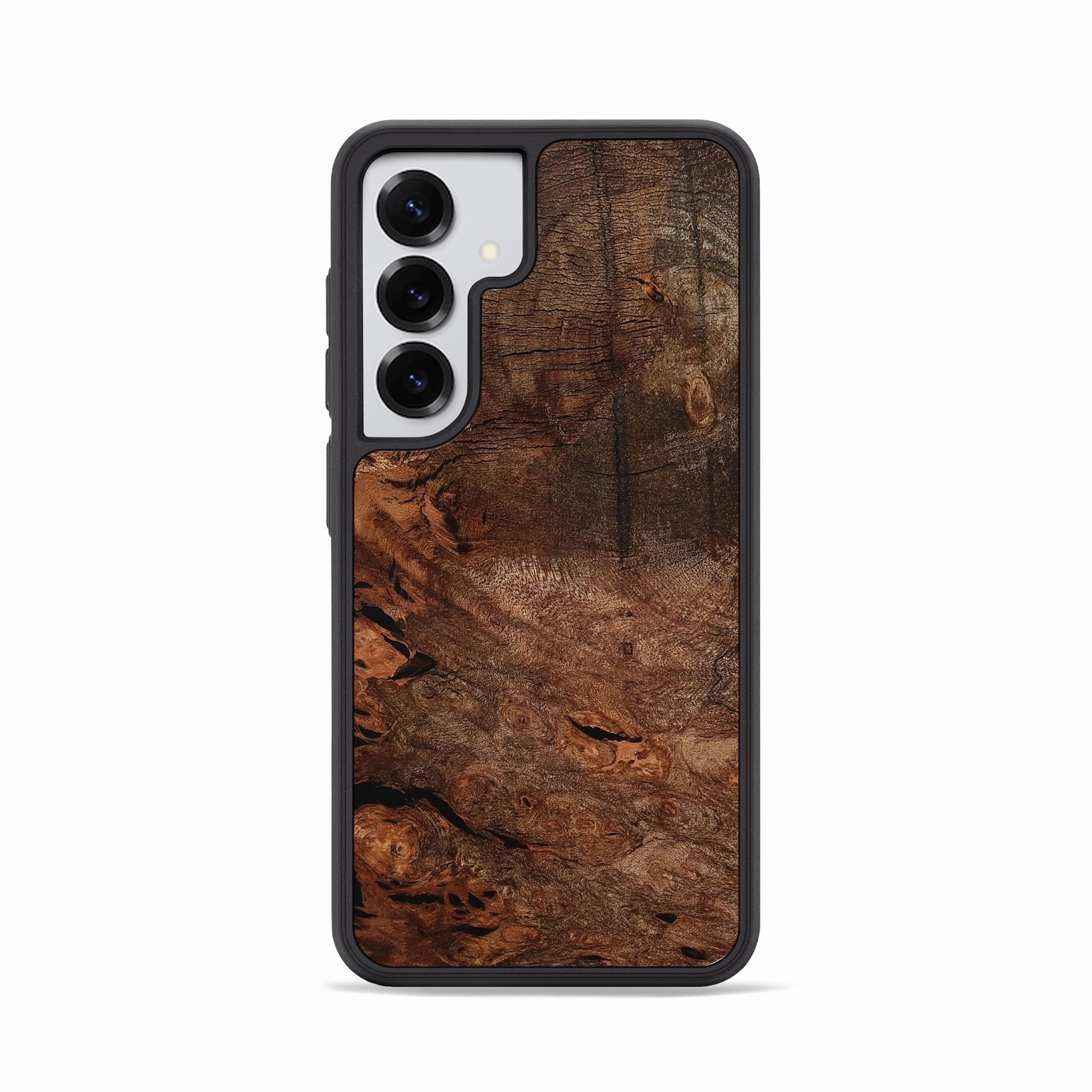 Galaxy S25 Wood Phone Case - Della (Wood Burl, 781893) Anti Scratch Coating Scratch Resistant