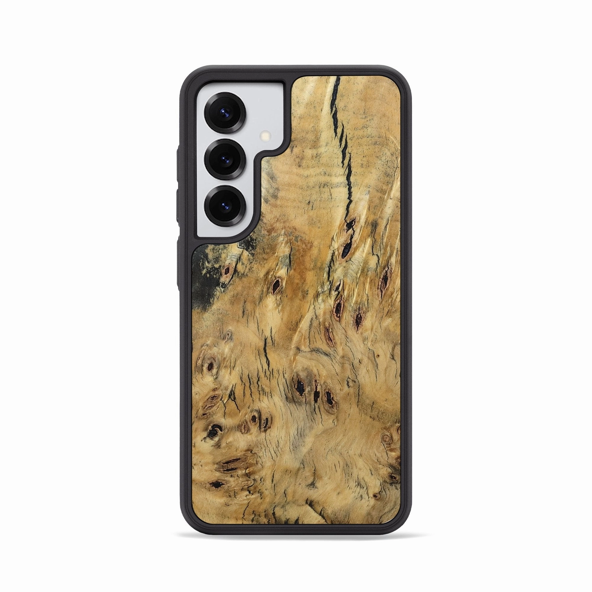 Anti Shock Film Galaxy S25 Wood Phone Case - Roseann (Wood Burl, 781549)