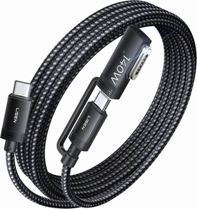 Anti Fray Cable Lisen 140W Usb-C To Magnetic 3 Cable