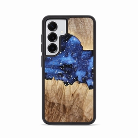 Scratch Proof Glass Anti Finger Streak Galaxy S25 Wood Phone Case - Lonie (Cosmos, 775461)