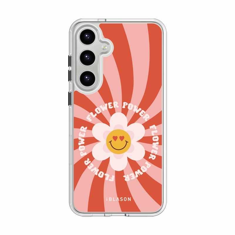 Scratch Protection Galaxy S23 Plus Halo Magsafe Cute Phone Case - Retro Flower Power