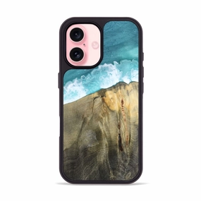 Iphone 16 Wood Phone Case - Minna (Coastal, 781840) Dustproof Cover Anti Fingerprint Shield