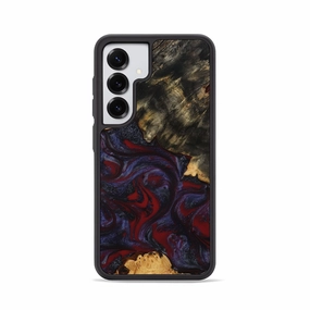Easy Installation Galaxy S25 Wood Phone Case - Jamey (Red, 780129)