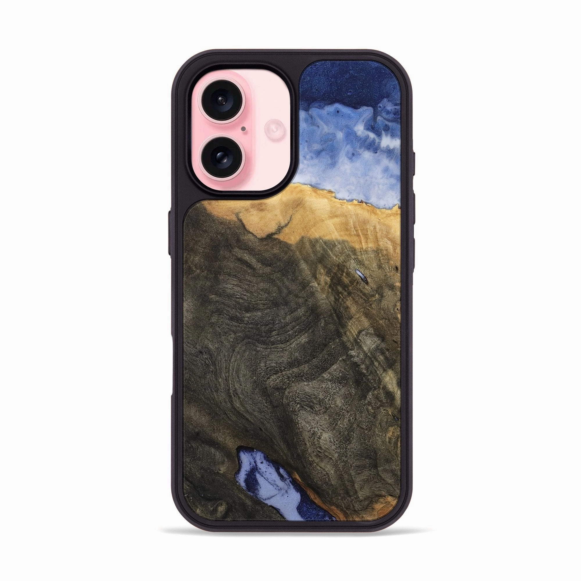 Raised Edges Grip Friendly Iphone 16 Wood Phone Case - Randy (Coastal, 779340)