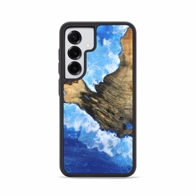 Drop Protection Ultra Clear Galaxy S25 Wood Phone Case - Ramiro (Coastal, 781832)
