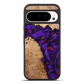Anti Shock Film Pixel 10 Pro Xl Wood Phone Case - Keyla (Purple, 773342)