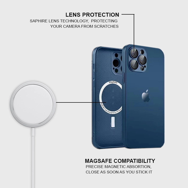 Fingerprint Resistant Coating Self Healing Iglass Premium - Navy Blue