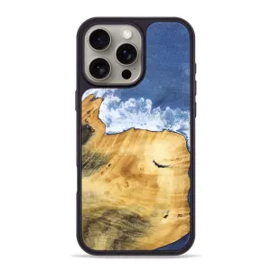 Iphone 16 Pro Max Wood Phone Case - Yoselin (Coastal, 781862) Anti Shock Film
