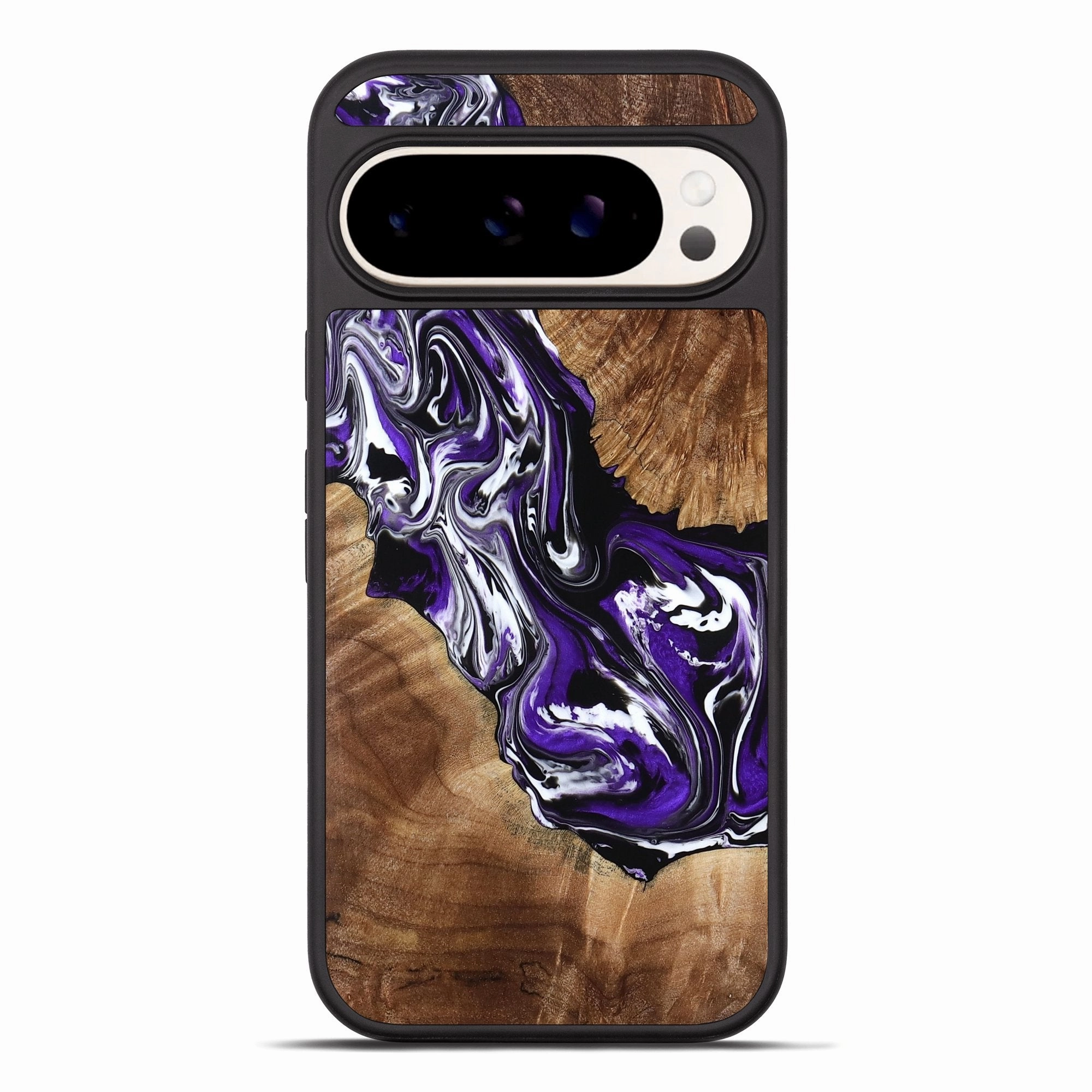 Anti Fingerprint Coating Pixel 10 Pro Xl Wood Phone Case - Liddie (Purple, 768495)