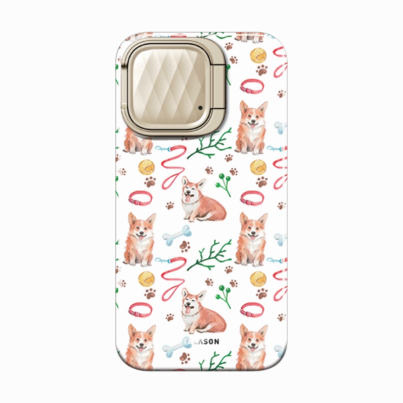 Iphone 15 Pro Max Cosmo Mag Case - Corgi Smooth Touch Film