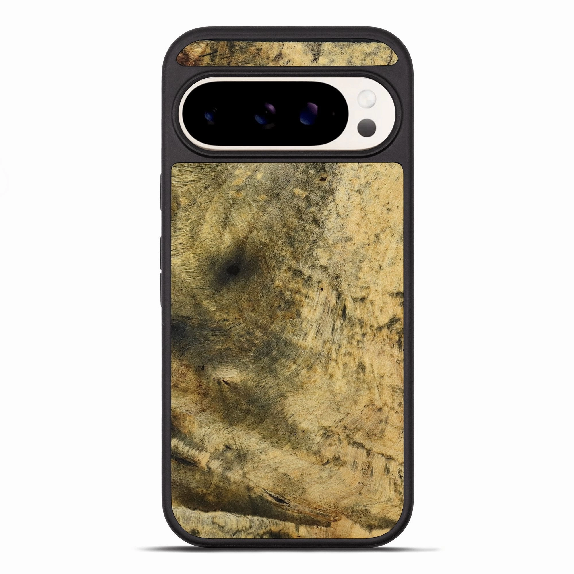 Water Resistant Drop Protection Pixel 10 Pro Xl Wood Phone Case - Kolby (Wood Burl, 777261)