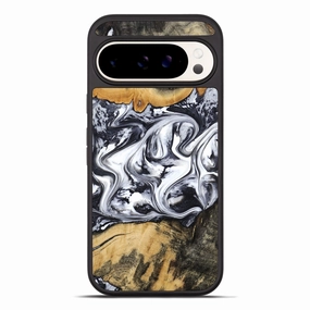 Pixel 10 Pro Xl Wood Phone Case - Phoenix (Black & White, 781059) Anti Spy Film Anti Scratch Coating