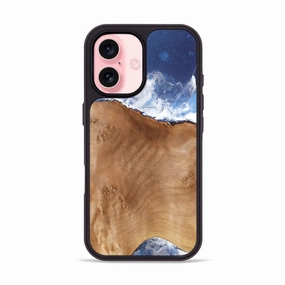 Scratch Resistant Iphone 16 Wood Phone Case - Jamar (Coastal, 776583)