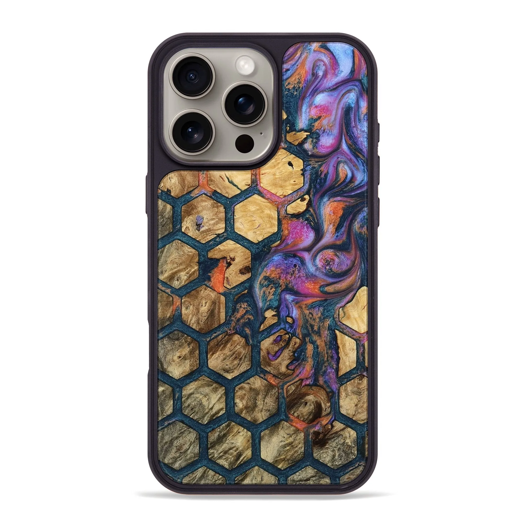 Iphone 16 Pro Max Wood Phone Case - Ahmir (Pattern, 781751) Easy Apply