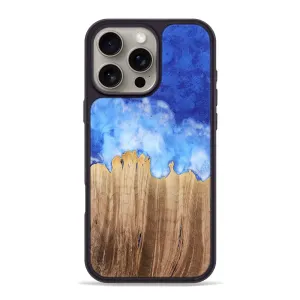 Shock Absorbing Bubble Free Screen Iphone 16 Pro Max Wood Phone Case - Aidan (Coastal, 779457)