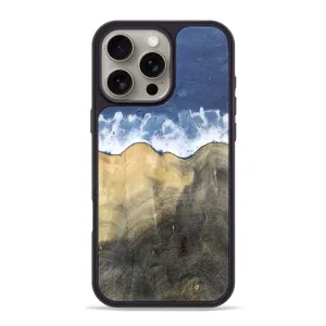 Iphone 16 Pro Max Wood Phone Case - Alayah (Coastal, 781851) Anti Glare Impact Resistant