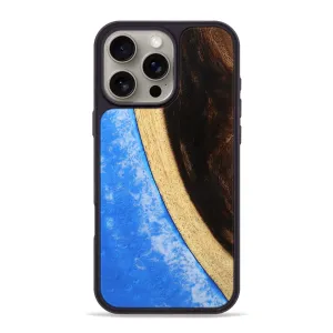 Shatterproof Glass Iphone 16 Pro Max Wood Phone Case - Allyssa (Coastal, 780934)