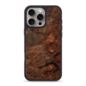 Anti Finger Oil Iphone 16 Pro Max Wood Phone Case - Amelia (Wood Burl, 781872)