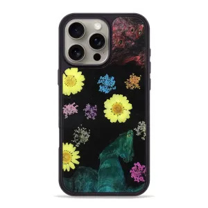 Anti Finger Streak Iphone 16 Pro Max Wood Phone Case - Ara (Bloom, 780399)