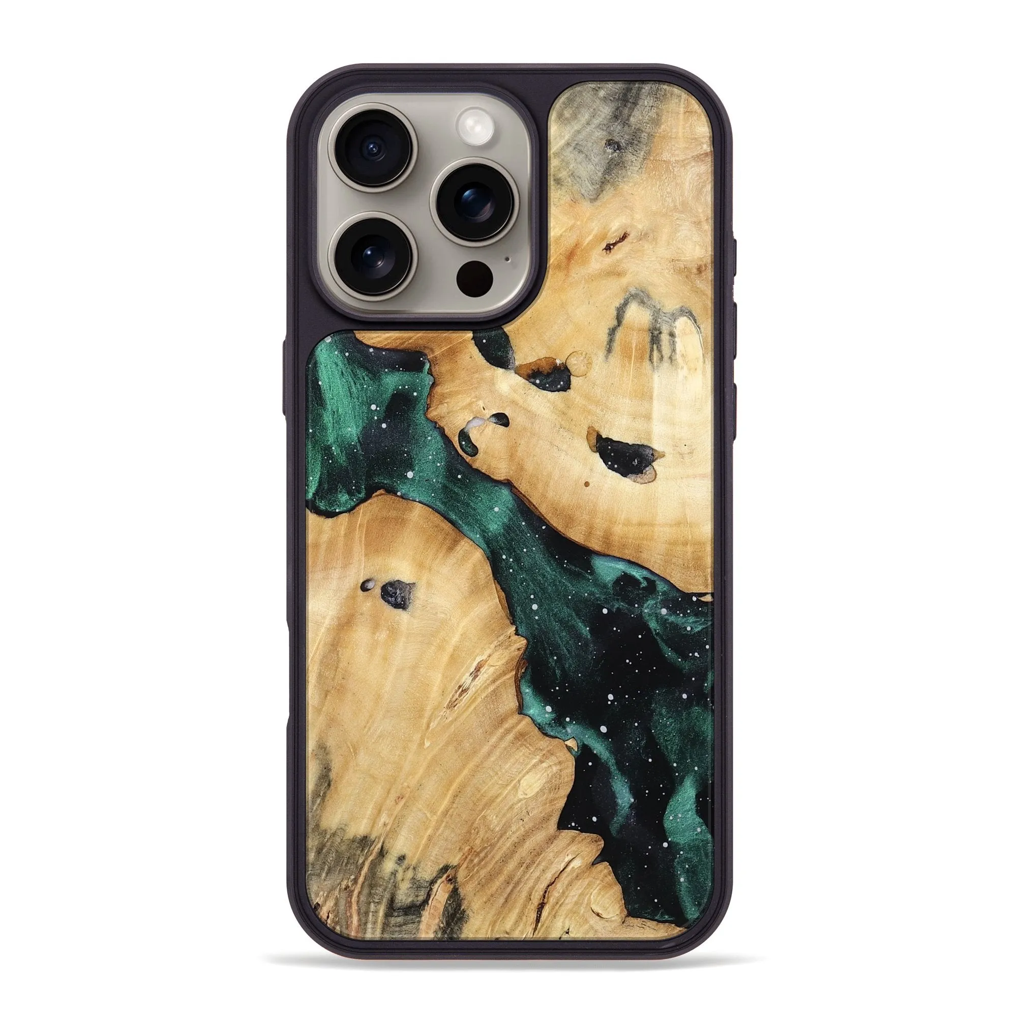 Iphone 16 Pro Max Wood Phone Case - Arturo (Cosmos, 781971) Ultra Clear