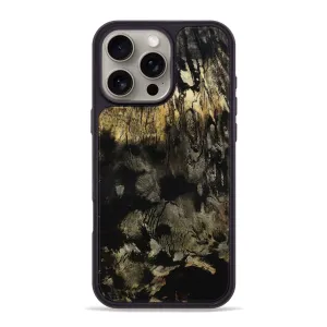 Smooth Surface Anti Finger Mark Film Iphone 16 Pro Max Wood Phone Case - Ashtyn (Wood Burl, 780078)