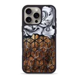 Iphone 16 Pro Max Wood Phone Case - Atharv (Pattern, 775904) Protective Screen Privacy Screen