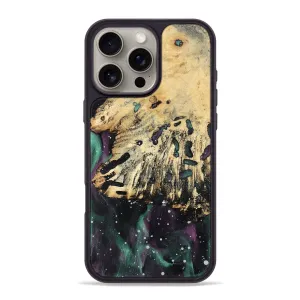 Iphone 16 Pro Max Wood Phone Case - Aura (Cosmos, 781955) Shock Absorbing Rounded Edges