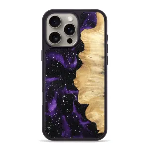 Fingerprint Repellent HD Clarity Iphone 16 Pro Max Wood Phone Case - Benny (Cosmos, 781958)