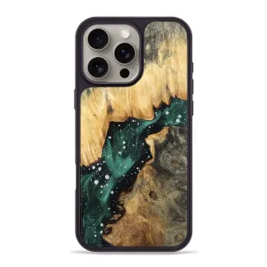 Iphone 16 Pro Max Wood Phone Case - Berry (Cosmos, 781984) Edge to Edge Protection Anti Finger Mark