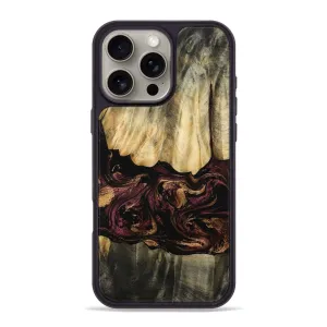 Iphone 16 Pro Max Wood Phone Case - Billy (Purple, 781648) Anti Reflection Anti Yellowing Screen