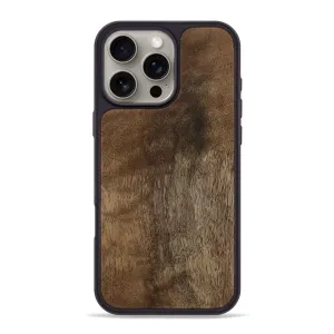 Edge Guard Iphone 16 Pro Max Wood Phone Case - Briggs (Wood Burl, 781869)