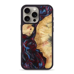 Anti Scratch Shield Anti Scratch Coating Iphone 16 Pro Max Wood Phone Case - Cathie (Red, 781653)