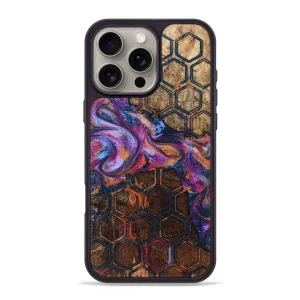Dustproof Cover Bubble Free Iphone 16 Pro Max Wood Phone Case - Cillian (Pattern, 781686)