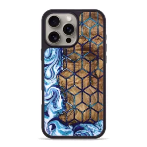 Grip Friendly Iphone 16 Pro Max Wood Phone Case - Connie (Pattern, 781709)