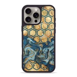 Iphone 16 Pro Max Wood Phone Case - Damir (Pattern, 781733) Fingerprint Shield Case Friendly