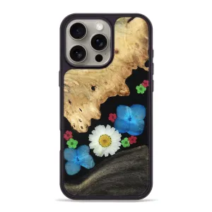 Anti Shock Film Anti Shock Screen Iphone 16 Pro Max Wood Phone Case - Delia (Bloom, 781604)