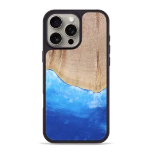 Smooth Touch Screen Guard Iphone 16 Pro Max Wood Phone Case - Desirae (Coastal, 779342)