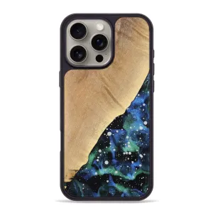 Iphone 16 Pro Max Wood Phone Case - Dillion (Cosmos, 776455) Anti Finger Stain Grip Friendly