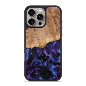 Iphone 16 Pro Max Wood Phone Case - Eliseo (Cosmos, 778458) Anti Scratch Coating Anti Fog