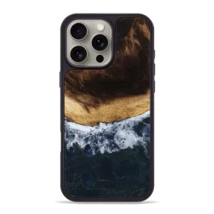 Anti Fingerprint Shield Anti Scratch Coating Iphone 16 Pro Max Wood Phone Case - Emeline (Coastal, 780780)