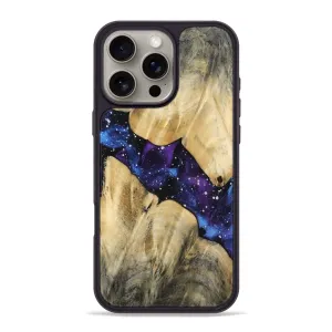 Anti Fingerprint Shield Iphone 16 Pro Max Wood Phone Case - Everly (Cosmos, 781915)
