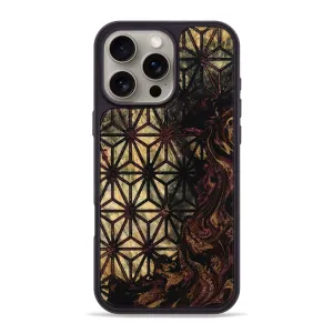 Anti Finger Mark Iphone 16 Pro Max Wood Phone Case - Galen (Pattern, 781711)